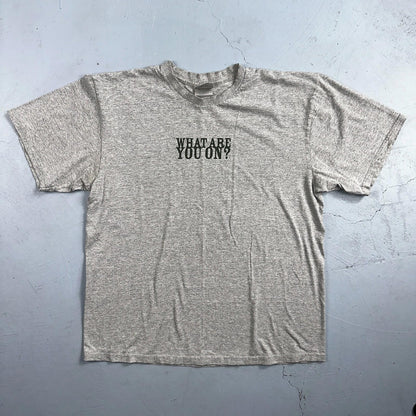 Nike ACG What Are You On VTG T Shirt Climbing Hiking Bare Hands Y2K 2000s RARE