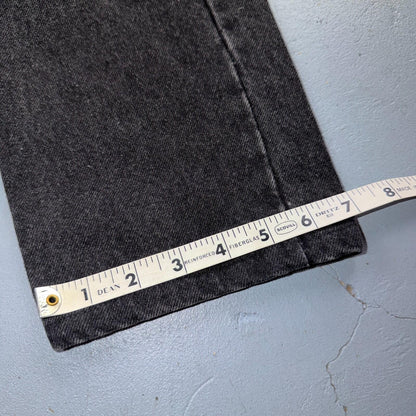 Levis 505 Vintage 90s 40505 Orange Tab Black Jeans 29x32 USA 1990s Act 28x28