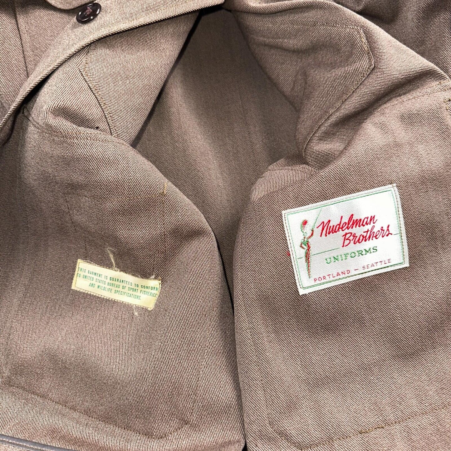 1960s Nudelman Bros Forest Mackinaw Jacket Pants Filson Rockabilly 60s 50s Union