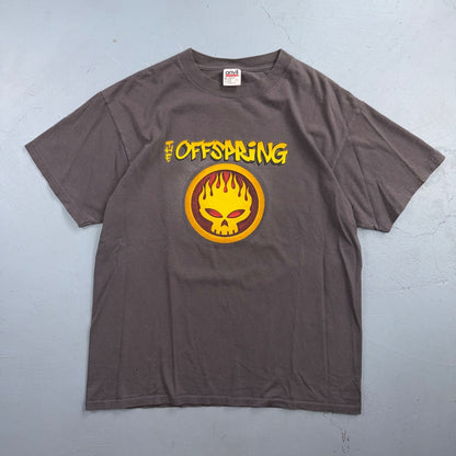 The Offspring USA Made Conspiracy Of One Tour 2000 Grey Anvil T Shirt Band Music