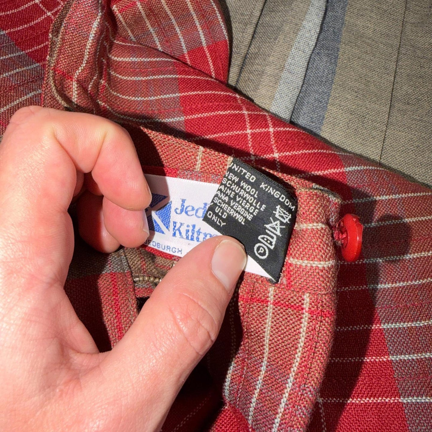 Womens Lot Of 4 Vintage Skirts Plaid Preppy School Pleated Wool Tartan Pendleton