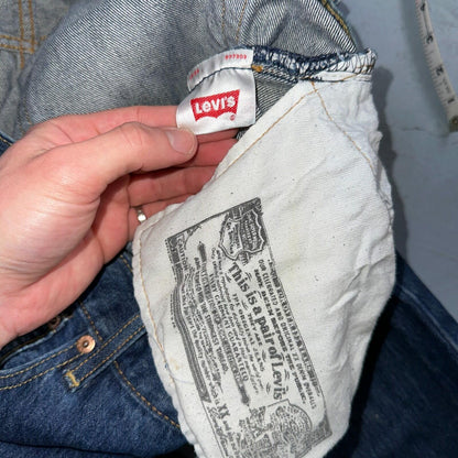 Levis 501 Vintage Y2K Egypt Straight Leg Jeans 36x32 Med Wash Act 36x30