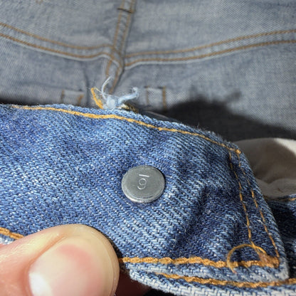 Levis 501 Vintage 70s SS Redline Selvedge USA Jeans Med Wash 30x34 Act 28x30