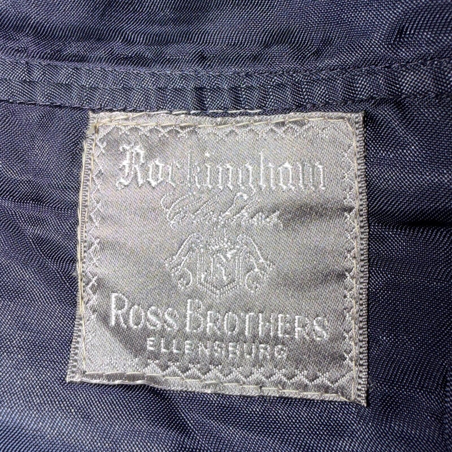 60s Pinstripe Blue Double Breasted Suit Jacket Wool 42 70s Navy Blue 1960s