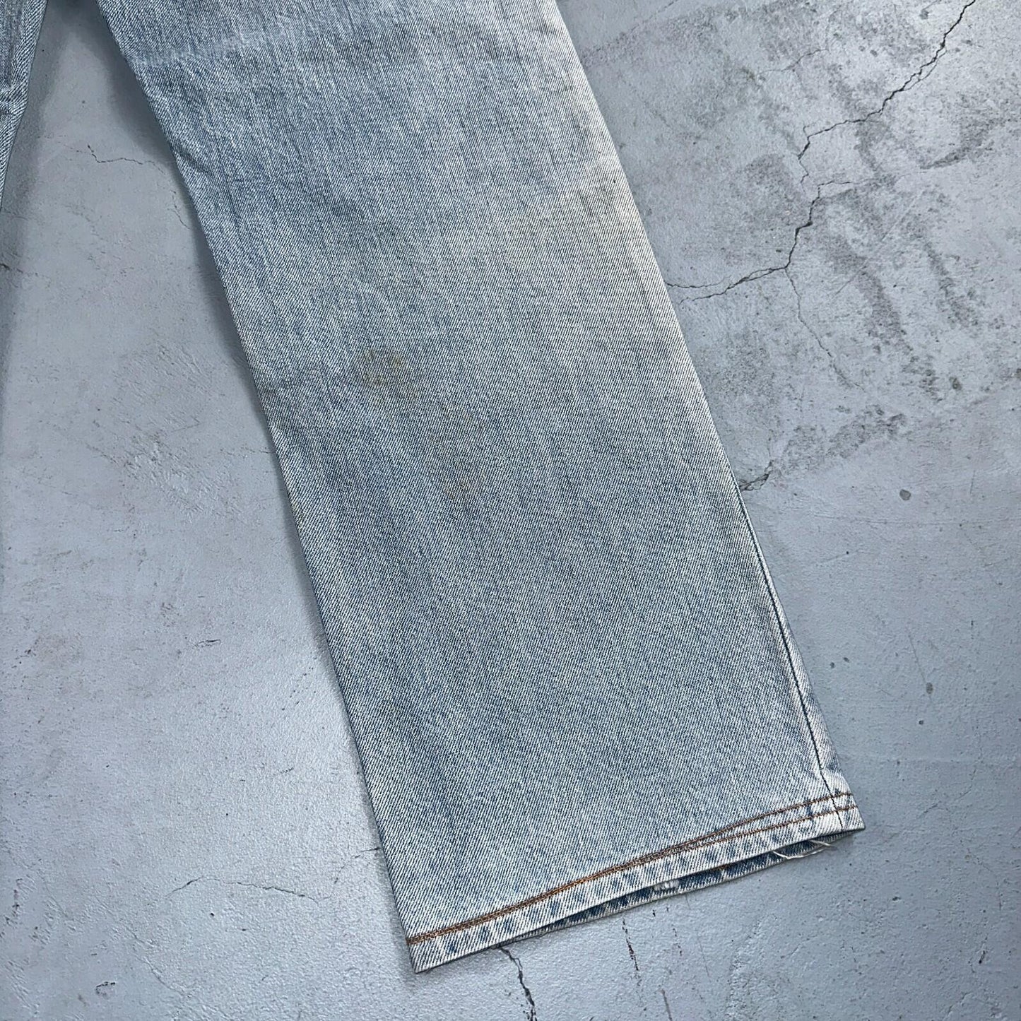 Levis 501 Vintage 80s Redline Selvedge USA XX Jeans Light Wash 1980s Act 30x29