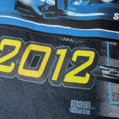 Drag Strip Woodburn Oregon VTG T Shirt 2012 Sports Cars Drifting Graphic NHRA