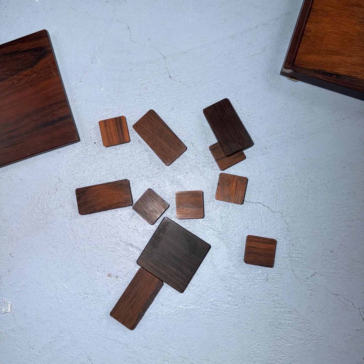 Alfred Klitgaard VTG Mid-Century Modern Rosewood MCM Game Denmark Danish Art
