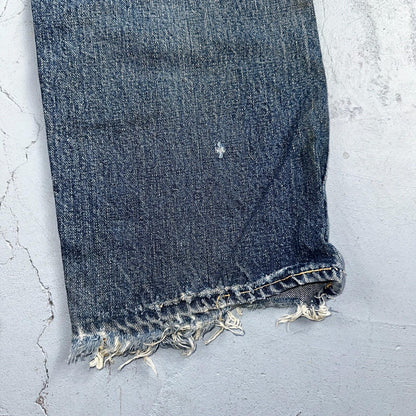 Levis 501 XX Big E Vintage 40s Redline Selvedge USA XX 1940s 50s Jeans 29x28