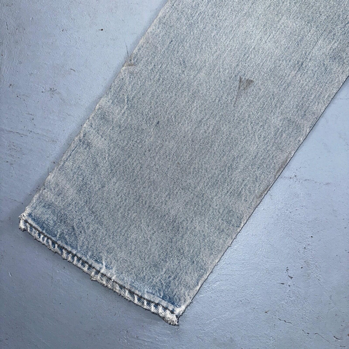 Levis 501 Vintage 80s Redline Selvedge USA XX Jeans Light Wash 66 Act 28x31