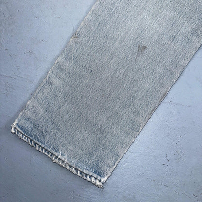 Levis 501 Vintage 80s Redline Selvedge USA XX Jeans Light Wash 66 Act 28x31