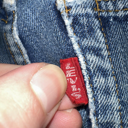 Levis 501 Big E Vintage 60s Redline Selvedge USA XX 1960s Jeans 66 Act 30x28
