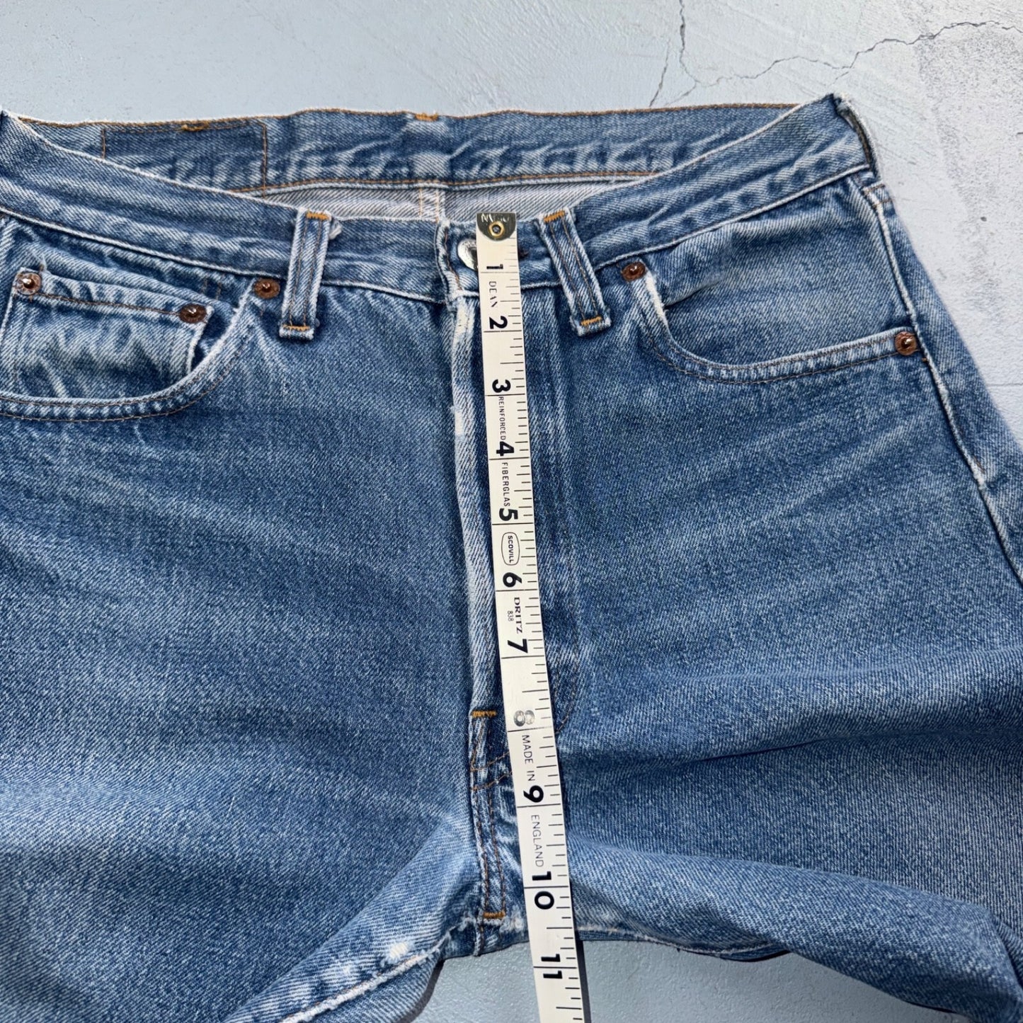 Levis 501 Vintage 80s Redline Selvedge USA XX Jeans Light Wash 29x32 Act 28x29