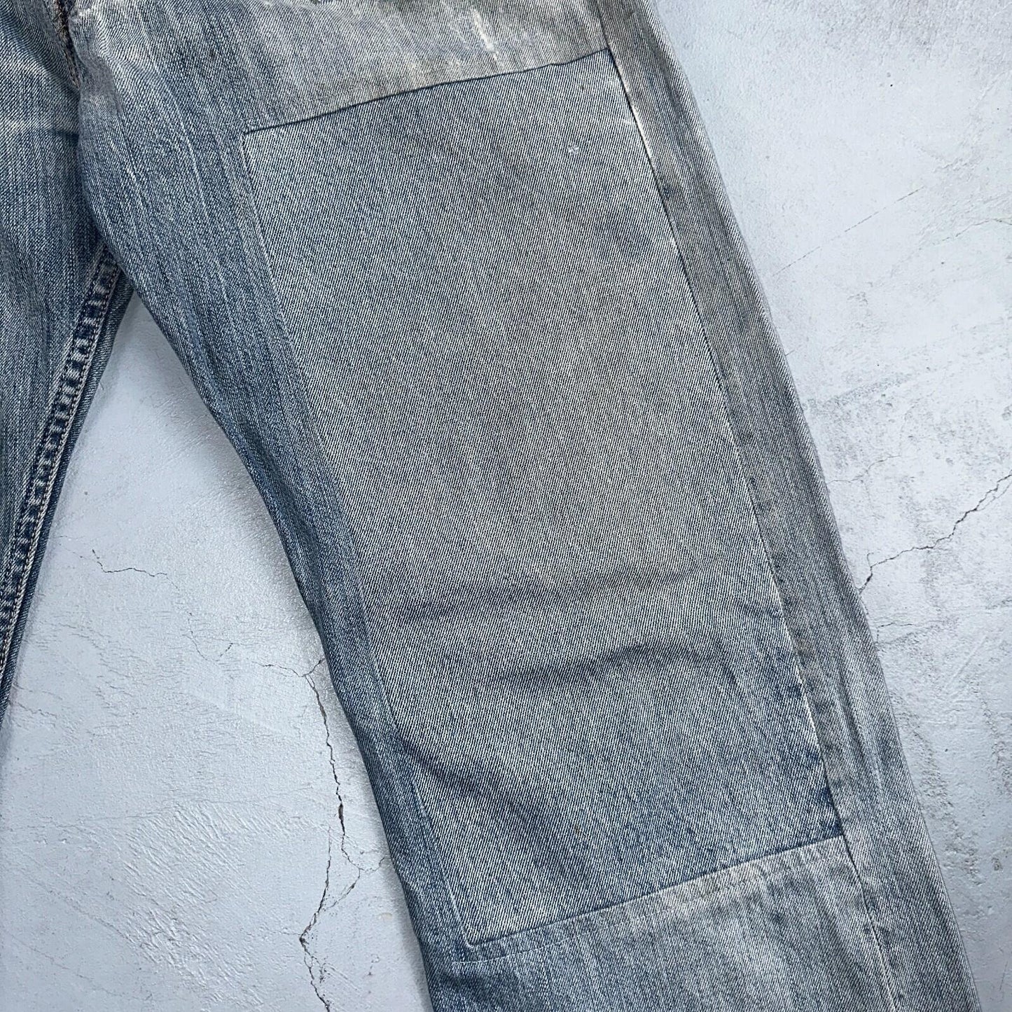 Levis 501 Vintage Y2K XX Straight Leg Jeans Blue Light Wash 38x34 Act 38x32