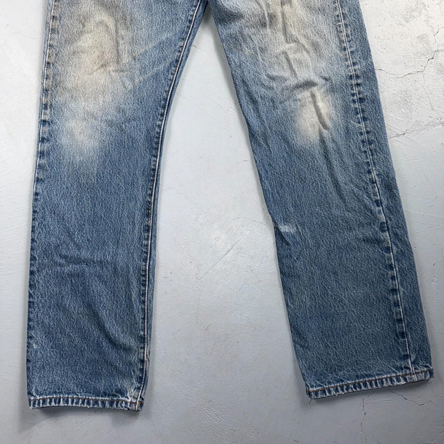 Levis 501 Vintage Y2K XX Straight Leg Jeans Blue Light Wash 35x34 Act 33x31