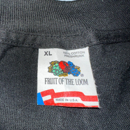 Ann Arbor Frog VTG T Shirt 80s 88 Funny Graphic Trout Fish Art Fishing Hunt XL
