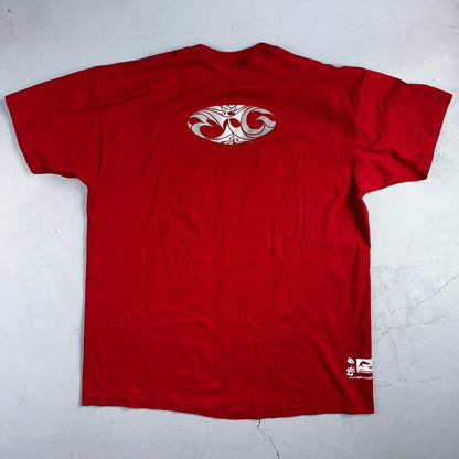 Survival Lines Earth VTG T Shirt Hippie Anvil Band Promo Trip 90s 2XL Tree Music