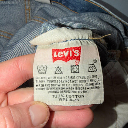 Levis 501 Vintage Y2K XX 90s Straight Leg Jeans Blue Light Wash 34x32 Act 32x29