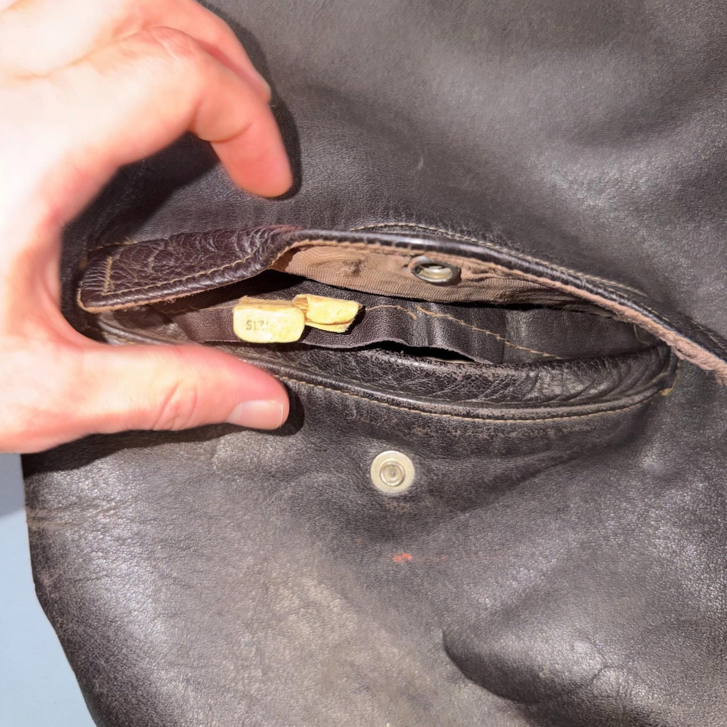 VTG 50s Sierra Sportswear Horsehide Leather Jacket Distressed Buco A2 Bomber