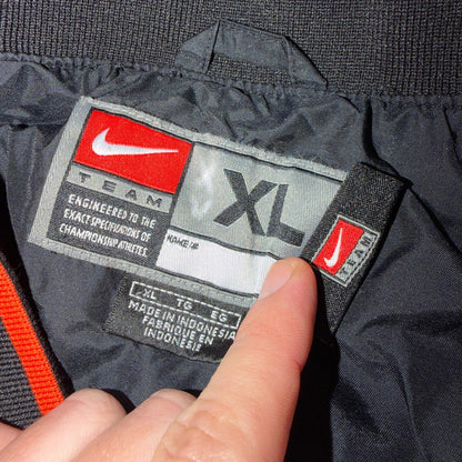 Nike VTG Oregon State University OSU Beavers Team Warm Up Jacket Center Swoosh