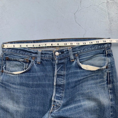 Levis 501 Big E Vintage 60s Redline Selvedge USA XX 1960s Jeans 36x32 Act 34x28