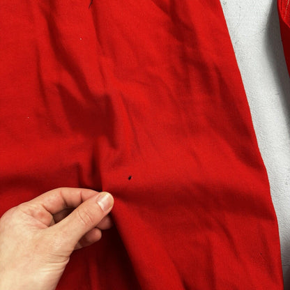Pendleton 1930s VTG Wool Shirt Jacket Long Sleeve Red Basic Pink Buttons 30s 40s