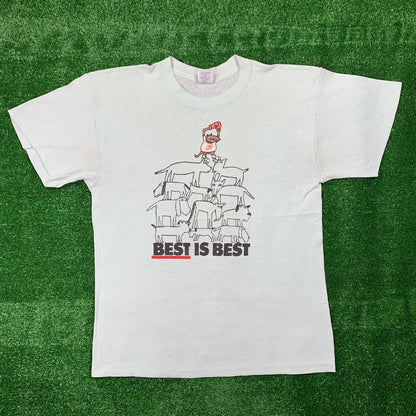 Nike Vintage T Shirt Mens Best Is Best Animals Dog Wolf Jordan Rap Cute Love Box