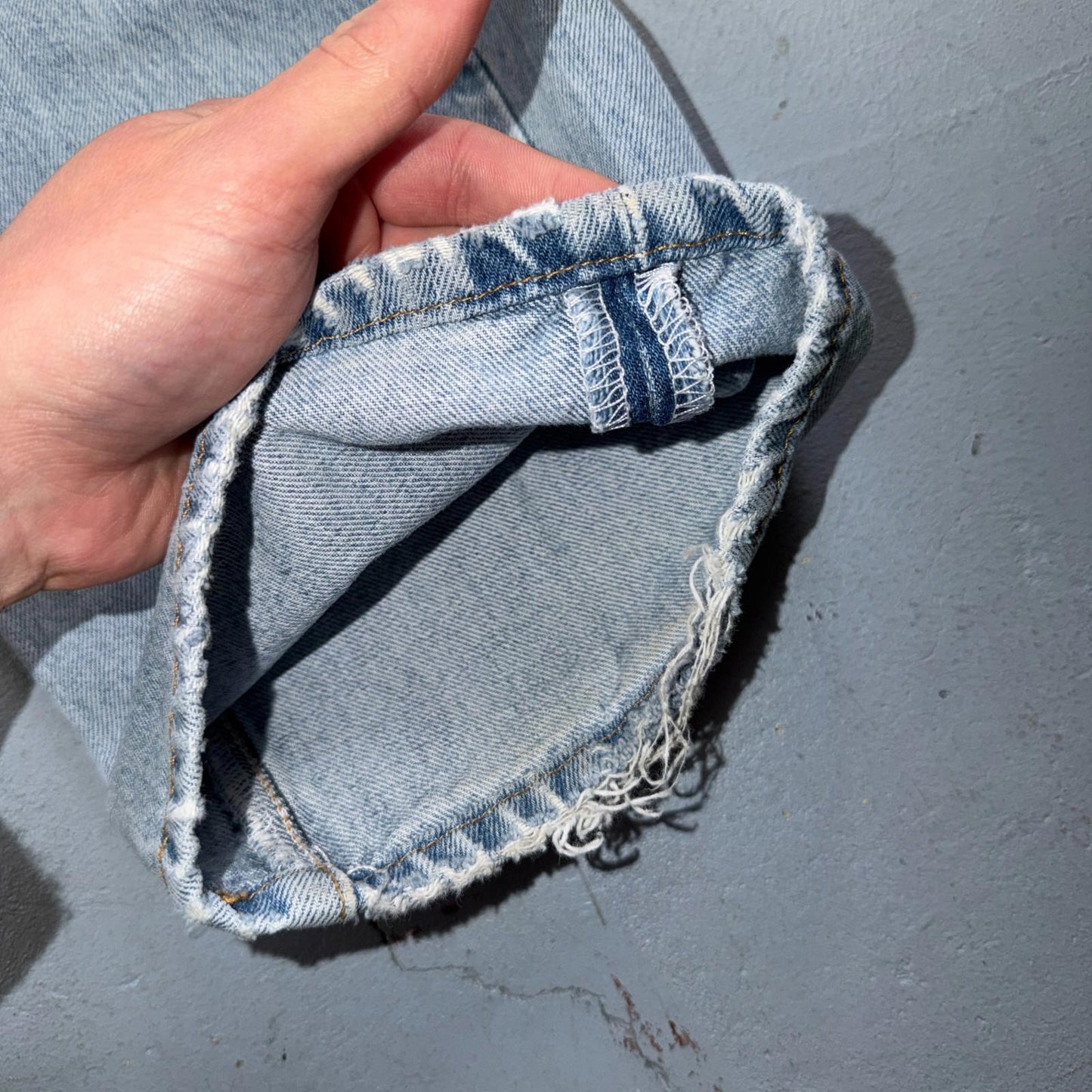 Levis 501 Vintage Y2K 90s XX Straight Leg Jeans Blue Light Wash 34x32 Act 33x31