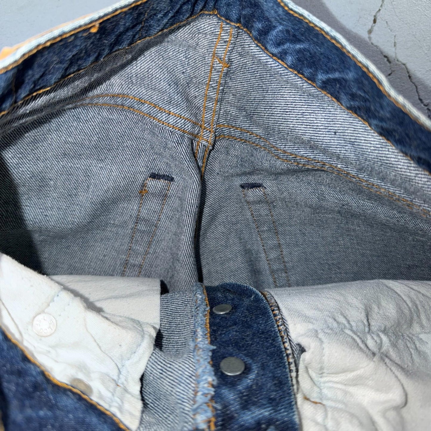 Levis 501 Vintage 80s Redline Selvedge USA XX Jeans Dark Wash 27x32 Act 24x28