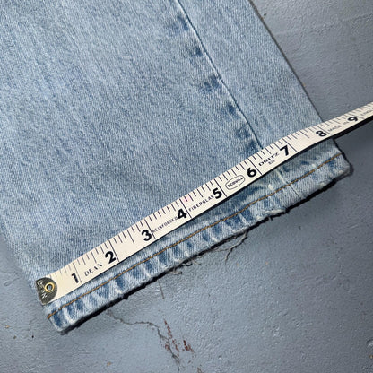 Levis 501 Vintage Y2K 90s XX Straight Leg Jeans Blue Light Wash 34x32 Act 33x31