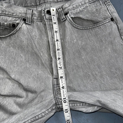 Levis 501 Vintage 90s USA XX Straight Leg Jeans Gray Light Wash 31x34 Act 29x32