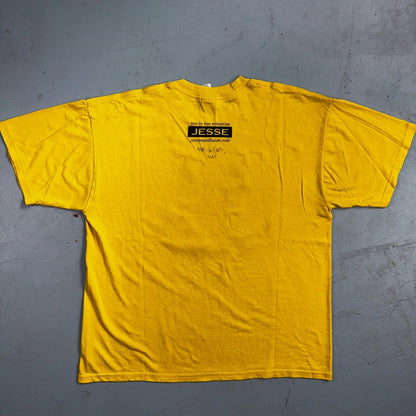 Smiley Face Y2K VTG T Shirt Jesse Manibusan Nirvana Grunge Yellow Funny Cute Ban