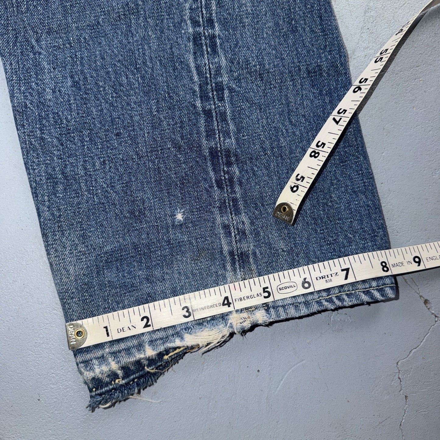 Levis 501 Big E Vintage 60s Redline Selvedge USA XX 1960s Jeans 66 Act 31x30