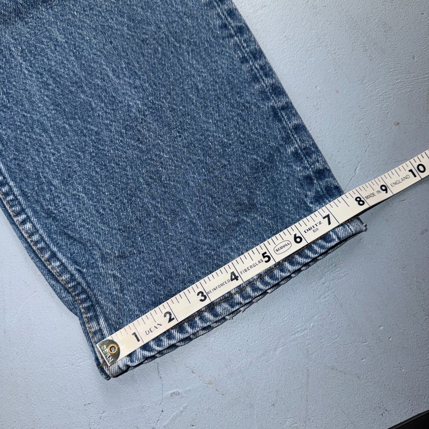 Levis 501 Vintage 80s USA XX Straight Leg Jeans Blue Light Wash 40x36 Act 36x31