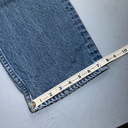 Levis 501 Vintage 80s USA XX Straight Leg Jeans Blue Light Wash 40x36 Act 36x31