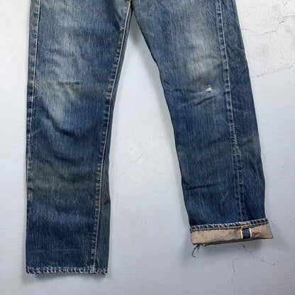 Levis 505 Big E Vintage 60s Redline Selvedge USA XX 1960s Jeans 501 Act 31x28