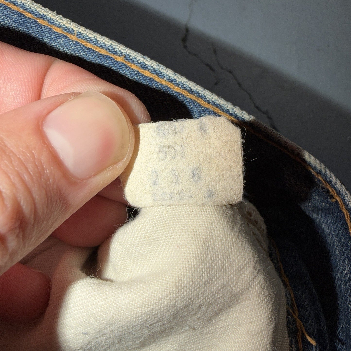 Levis 501 Vintage 70s SS Redline Selvedge USA Jeans Med Wash 32x34 Act 29x29