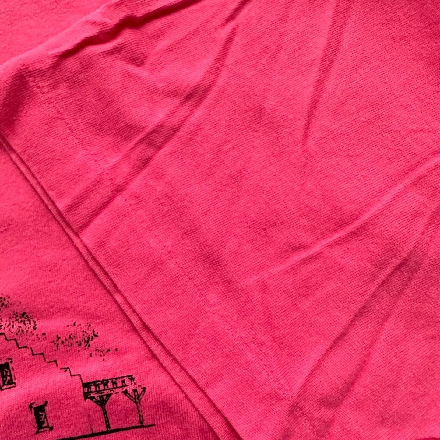 Napa Valley California Vintage T Shirt Peju Province Hanes Beefy XL Pink Castle