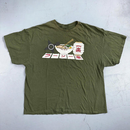 Naruto Ramen Ichiraku Rare VTG Style T Shirt Hidden Leaf Art Anime Cool Story