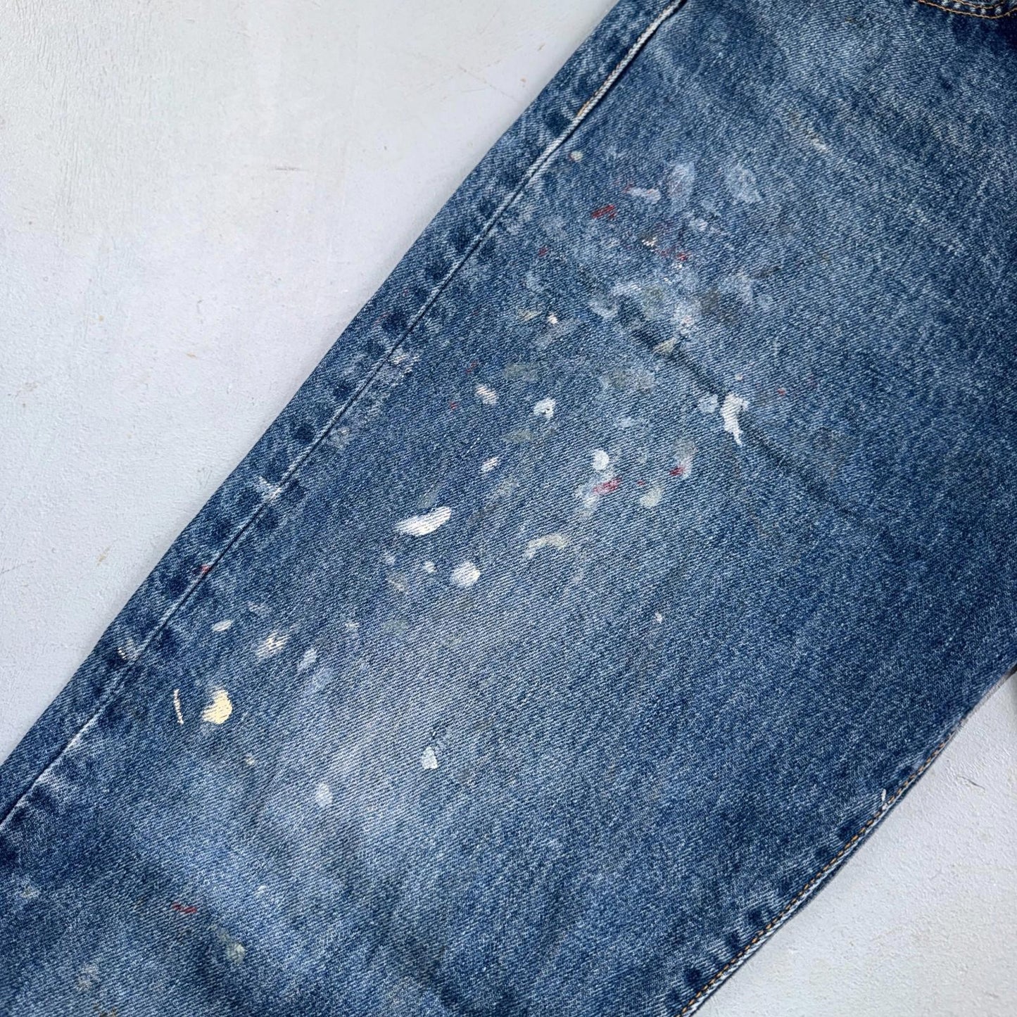 Levis 501 Vintage Y2K 90s XX Straight Leg Jeans Blue Med Wash 34x32 Act 32x30