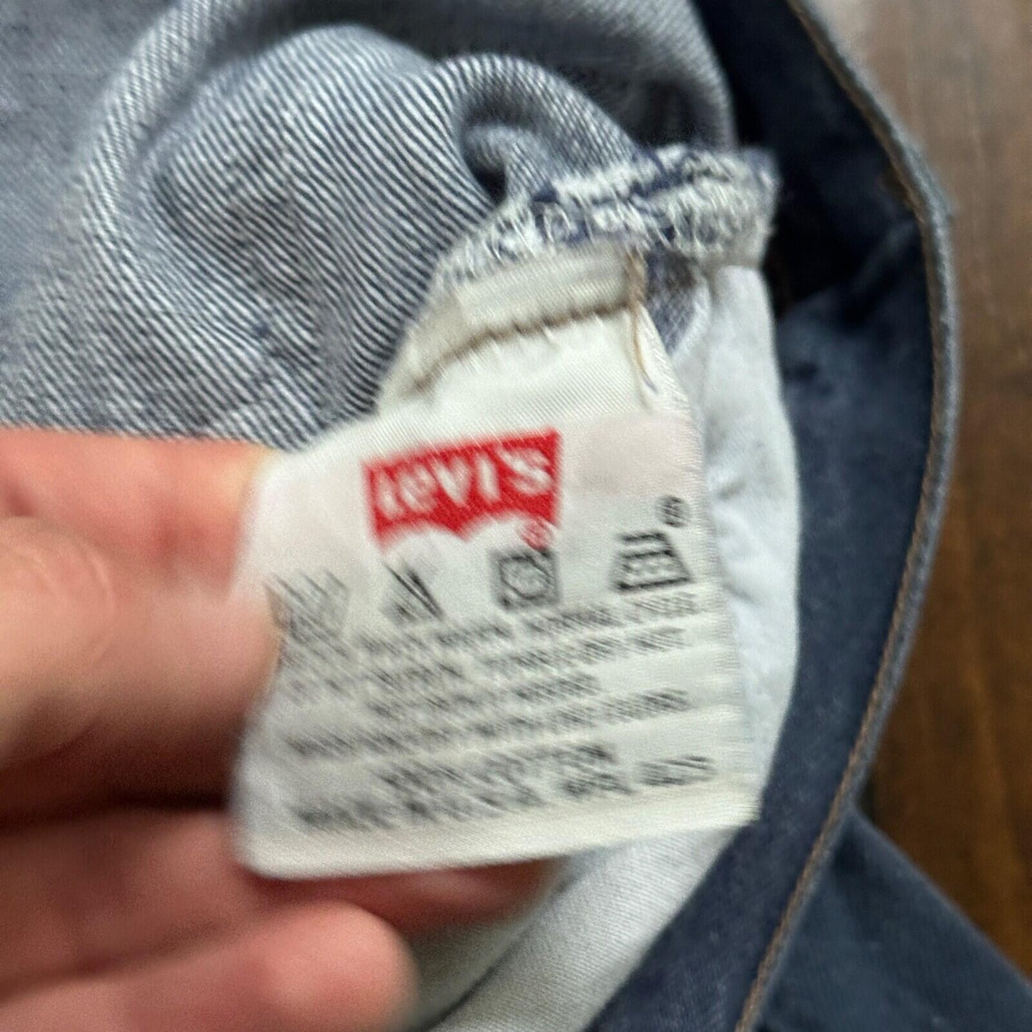 Levis VTG 90s 501 Button Fly 31x32 USA Tag Jeans Straight Wash Blue XX Act 28x31