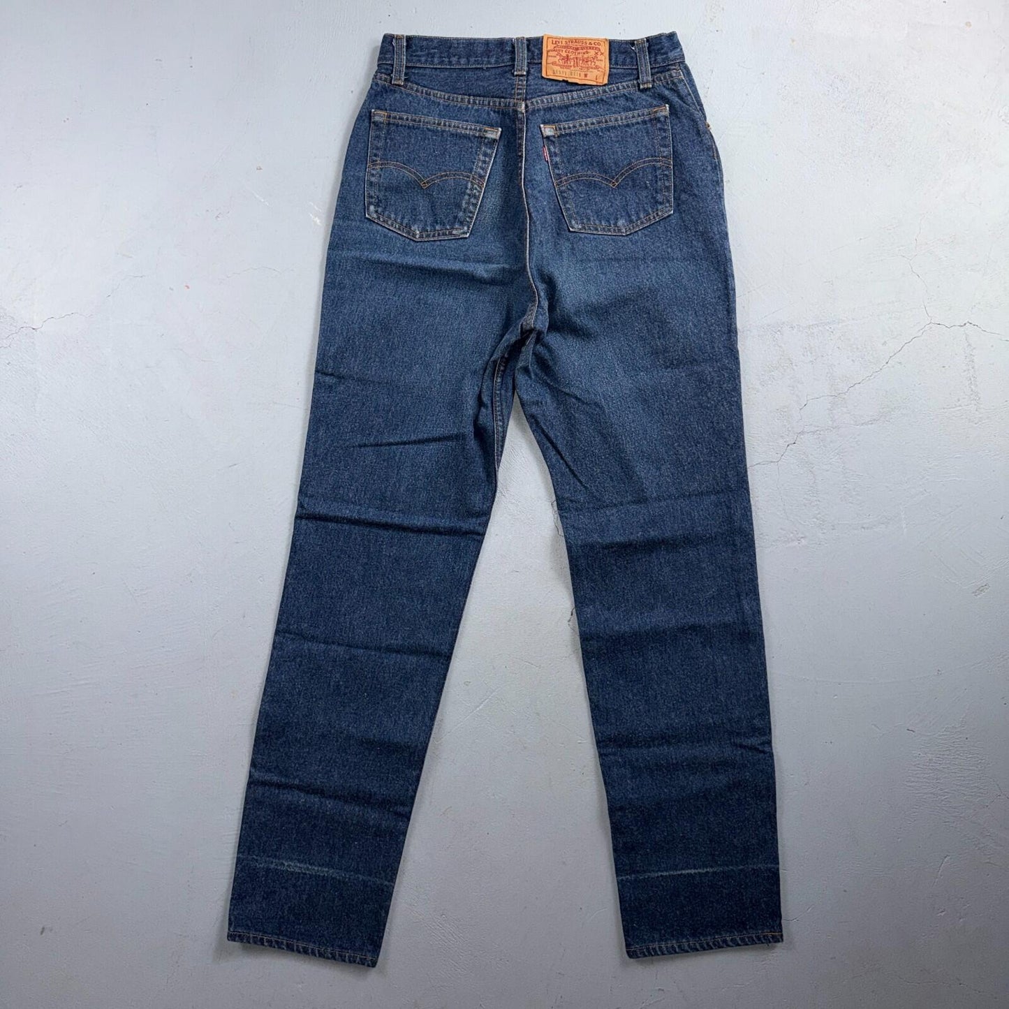 Levis 501 Vintage 80s USA XX Straight Leg Jeans High Rise Sz 13 Womens Act 27x31
