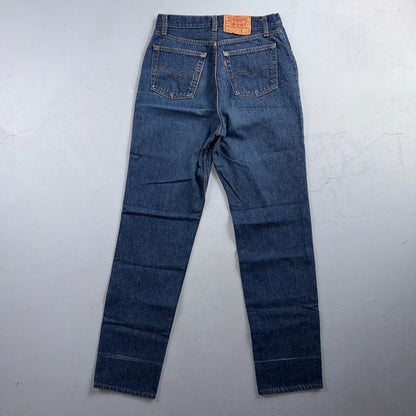 Levis 501 Vintage 80s USA XX Straight Leg Jeans High Rise Sz 13 Womens Act 27x31