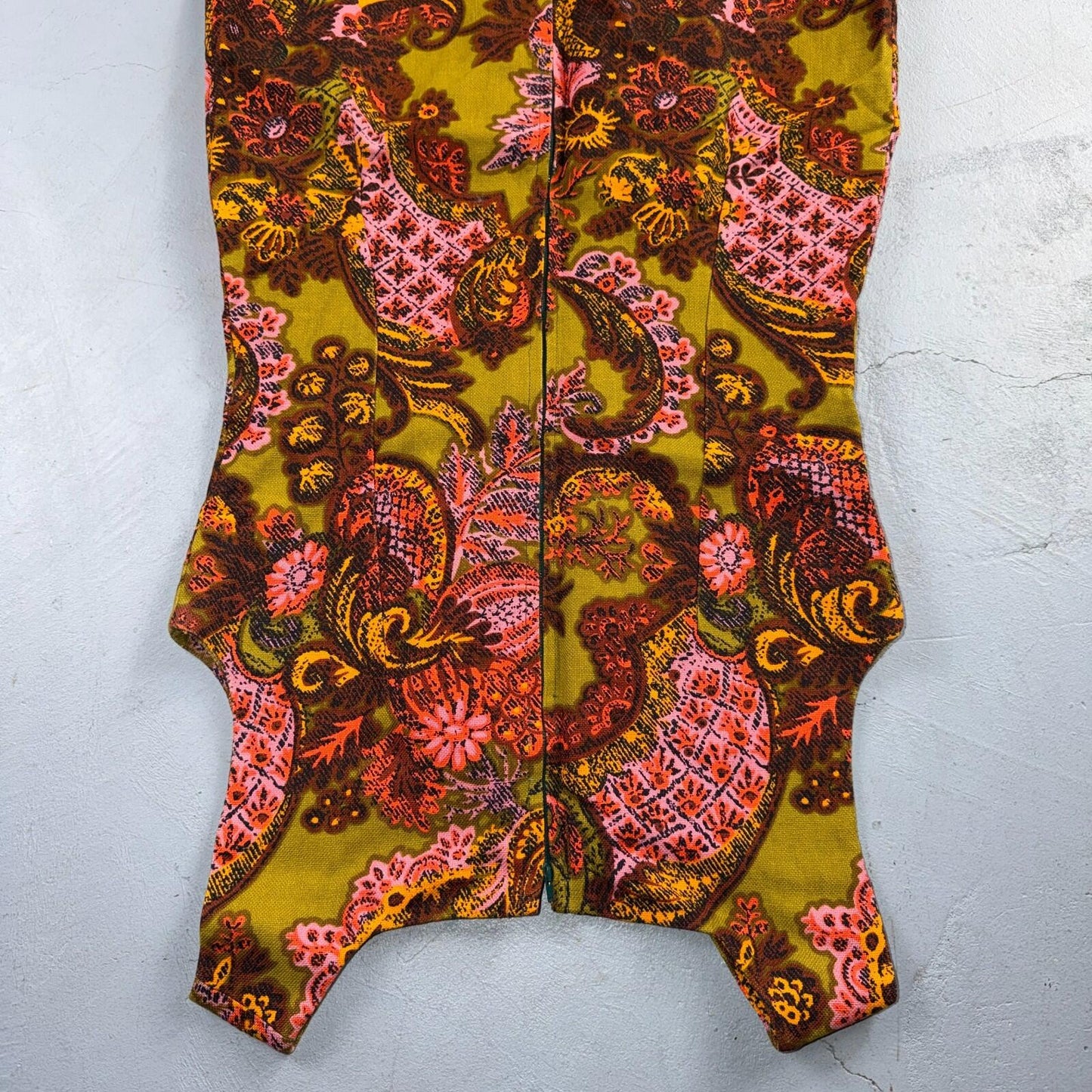 VTG 50s 60s Vogue Short Dress Summer Vibe Movie Boho Hippy Rockabilly Pattern