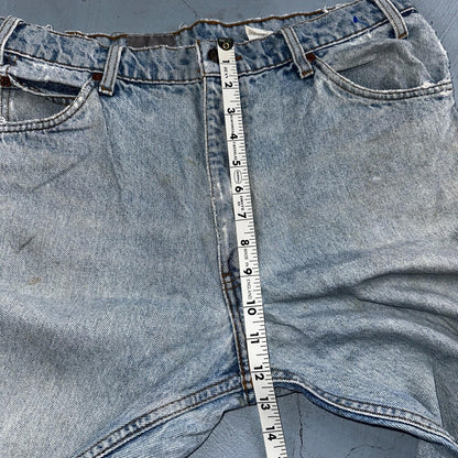 Levis 550 Vintage 90s USA Orange Tab Relaxed Blue Ligh Wash Jeans 36x32 Ac 33x30