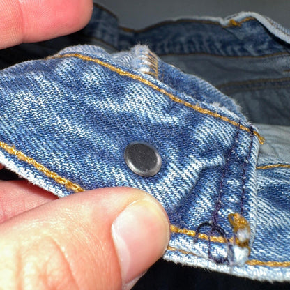 Levis 501 Vintage 90s USA XX Straight Leg Jeans Blue Light Wash 35x34 Act 31x30