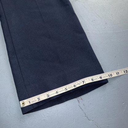 VTG 70s US West Navy Western Cowboy 33x30 Poly Rodeo Formal Slacks Pants Talon