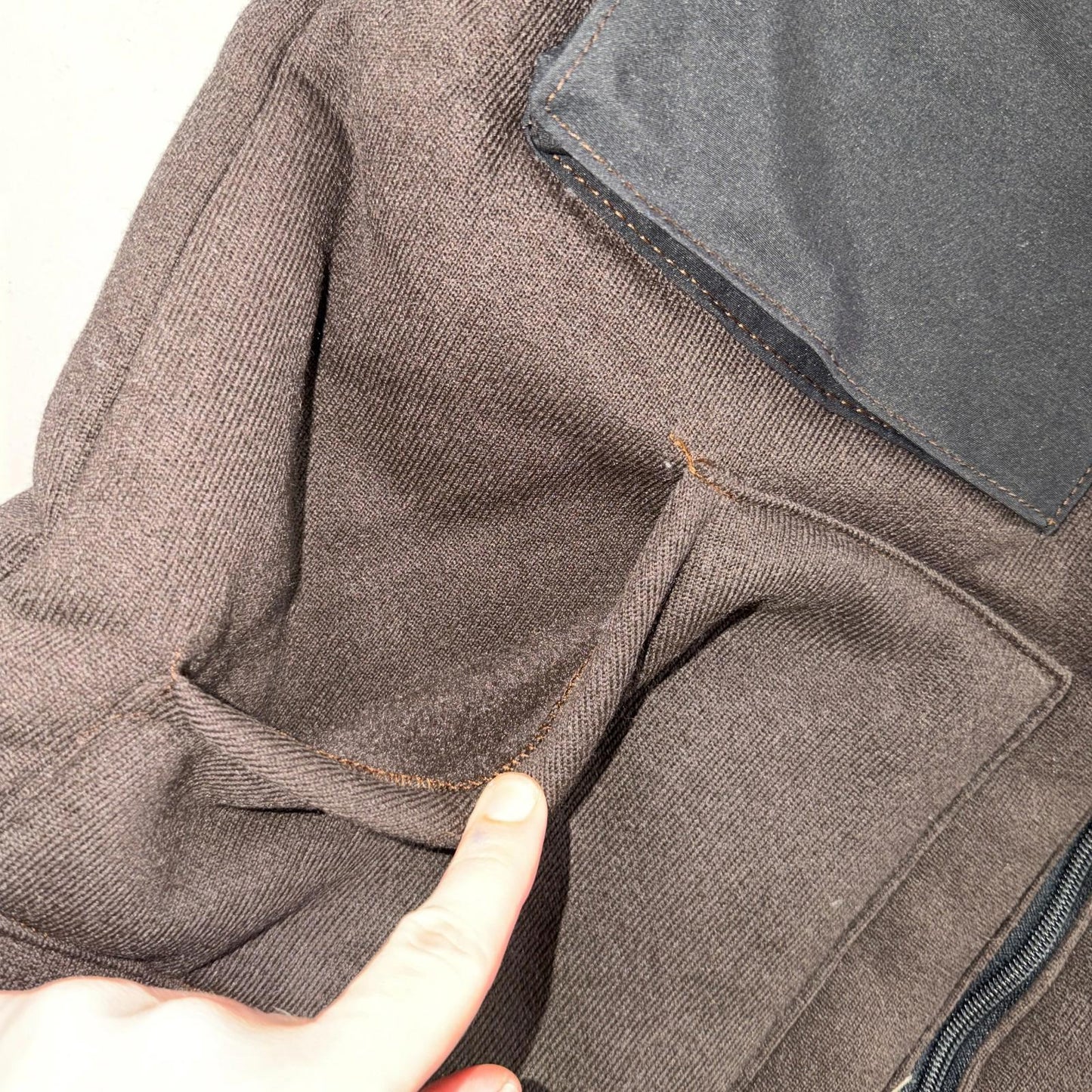 VTG 90s Sherpa Lined Full Zip Cold Weather Jacket Large Synthetic Fiber Bear