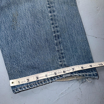 Levis 501 Vintage 70s SS Redline Selvedge USA Jeans Light Wash 44x34 Act 40x30