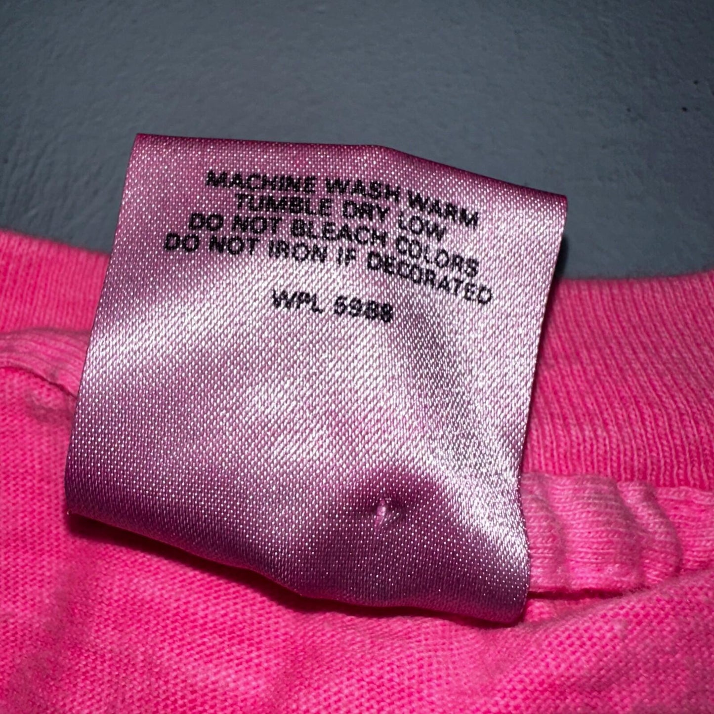 Corvette Hot Pink Oneita VTG T Shirt 80s Chevrolet Hot Girls Bikini Racing Cars