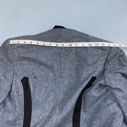 Antique 1900s Union USMA US Military Academy Cadet Uniform Gray Wool Jacket